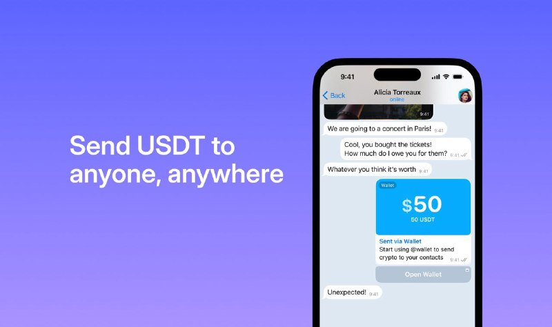 Telegram 将为首批使用TON链的USDT用户发放1100万个ToncoinTether 在 Telegram 的 TON 区块链上推出了 USDT，官方为首批在 TON 上使用 USDt 的用户提供了 1100 万个 Toncoin 奖励：- 将 500 万 Toncoin 存入 Telegram 的 USDt 赚取项目钱包 - 只需购买或存入 USDt，即可根据您存入金额获得收益