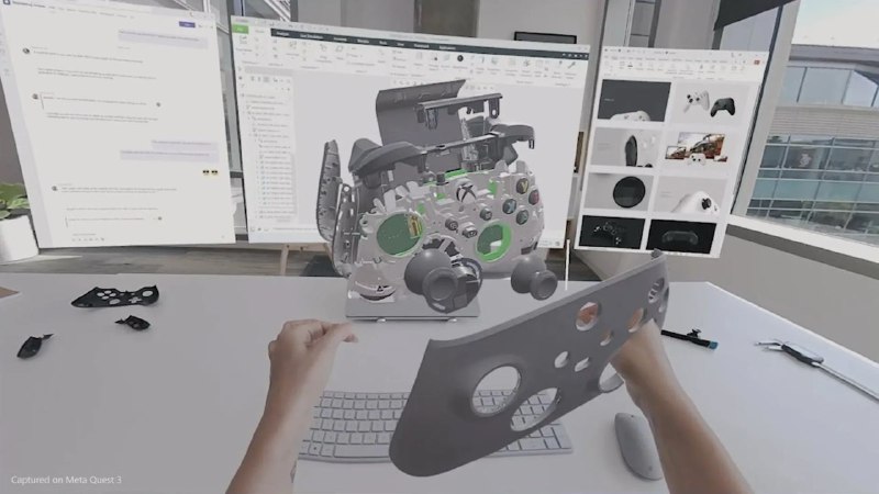 微软将把“Windows 立体应用程序”引入 Meta Quest 头显在 Build 大会上，微软刚刚宣布了“Meta Quest 上的 Windows 立体应用”，这是一种将 Windows 应用扩展到 3D 空间的方式