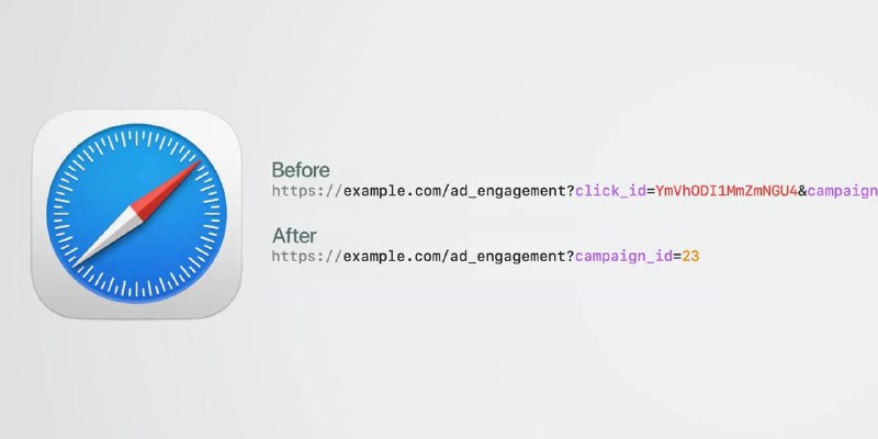 Safari 将自动从你点击的链接中删除跟踪参数iOS 17和macOS Sonoma在浏览网页时包含了更多的隐私保护功能