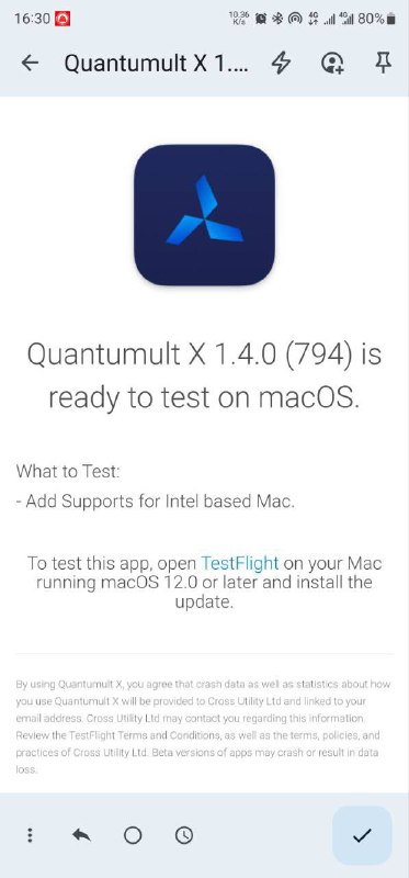 QX 史诗级更新，支持基于intel芯片的Mac