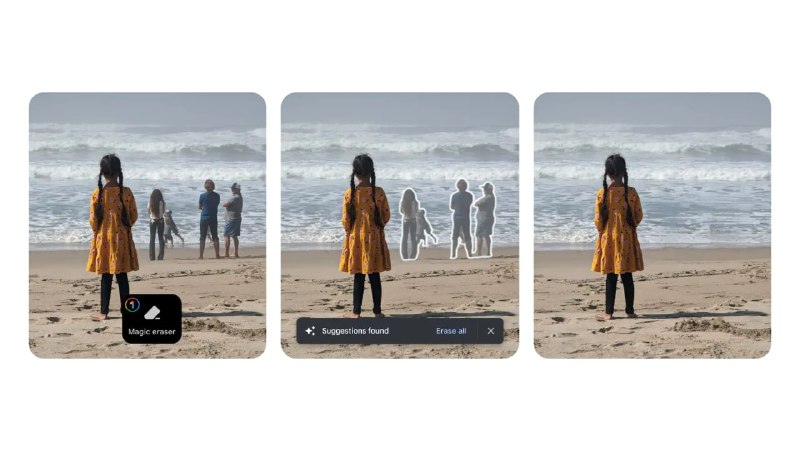Google 将 Magic Eraser (魔术橡皮擦)带给所有 Google One 用户 - 包括 iPhone 用户魔术橡皮擦最初是 Pixel 6 和 7 独有的