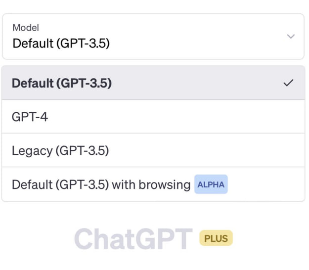 OpenAI 悄悄上线可访问网络的 GPT-3.5，面向 Plus 付费用户灰度测试🗒 标签: #OpenAI #ChatGPT 📢 频道: @GodlyNews1🤖 投稿: @Godlynewsbot