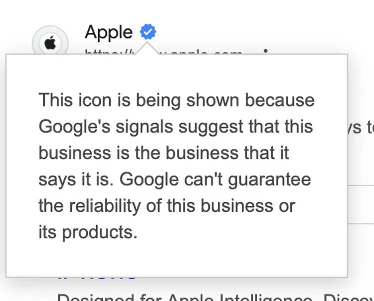 仿效 X 及 Meta？Google 搜索结果将显示蓝色验证标记Google 正在测试搜索结果的新验证功能，让用户更容易避免点击假冒或诈骗网站连结