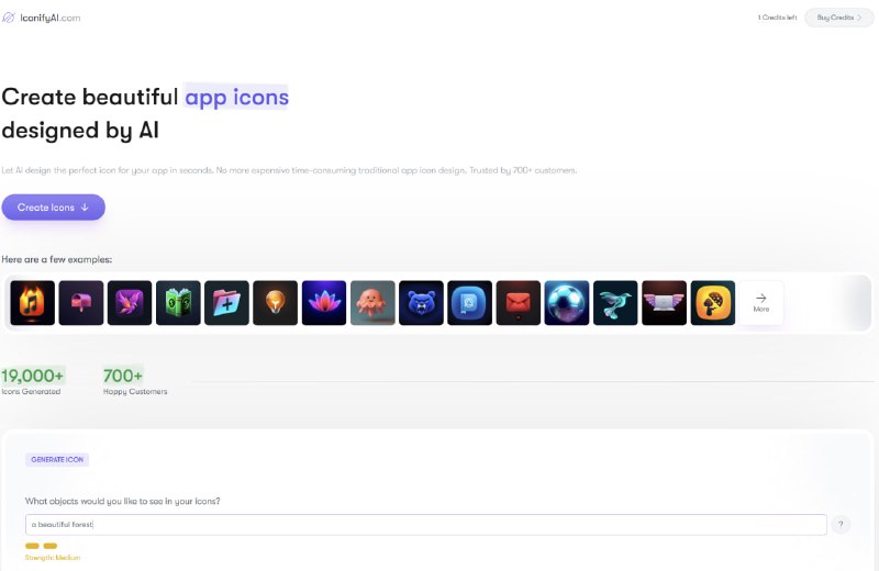 介绍一下生成本频道头像的网站 iconifyai网站最近升级重构了UI，并且同样的价格将提供更多的生成次数