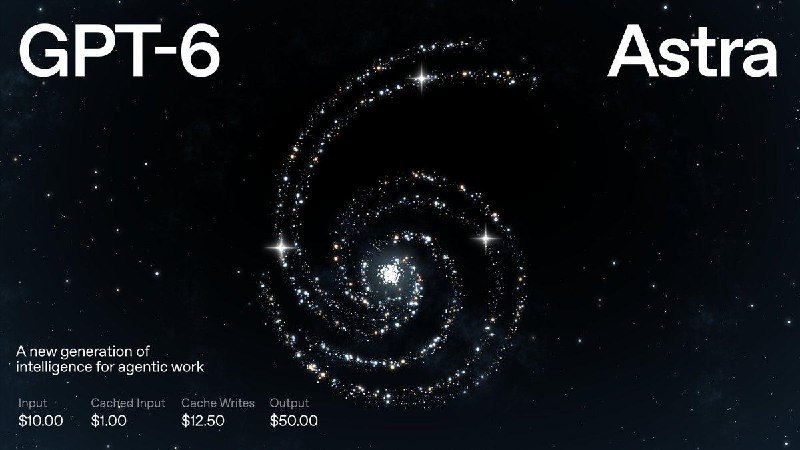 OpenAI发布 GPT-6 Astra OpenAI表示，你能在电脑上做的事，Astra 都能帮你快速完成