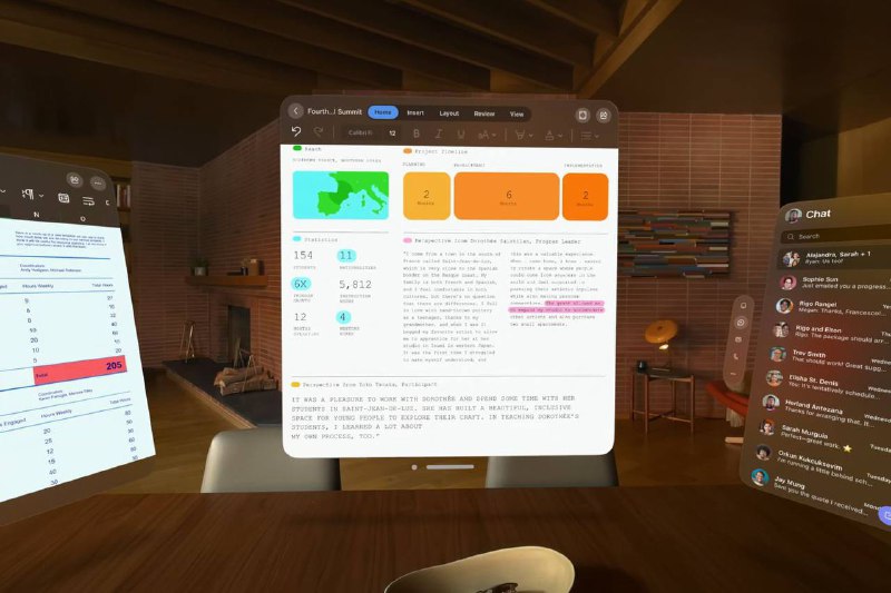 Disney Plus以及Apple 最佳开发者的Office 套件已适配Apple Vision Pro🗒 标签: #Apple #VisionPro 📢 频道: @GodlyNews1🤖 投稿: @GodlyNewsBot