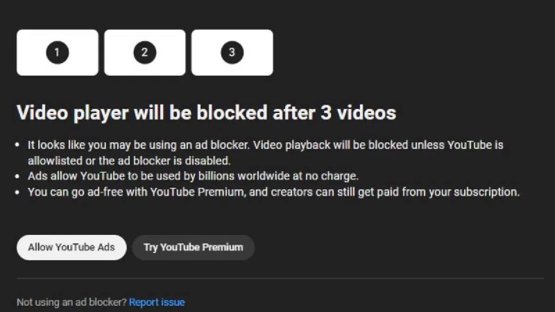 YouTube 表示将在全球范围内加大对广告屏蔽软件的打击力度谷歌趋势(Google Trends)显示，自10月10日以来，“YouTube广告拦截器”一词的搜索量激增，这可能是该平台将其打击范围扩大到更多用户的时候