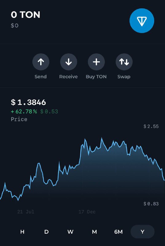 Telegram 曝出安全漏洞后，TON价格已经跌到$1.38了