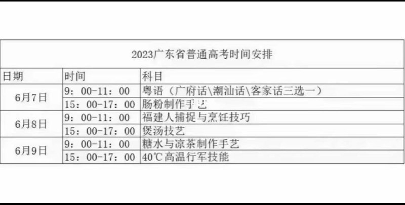 明天高考了 好紧张