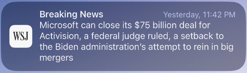 微软收购动视暴雪获得美国法院同意此前美国联邦贸易委员会（FTC）曾试图阻止该行动，但主审法官仍拒绝叫停该交易