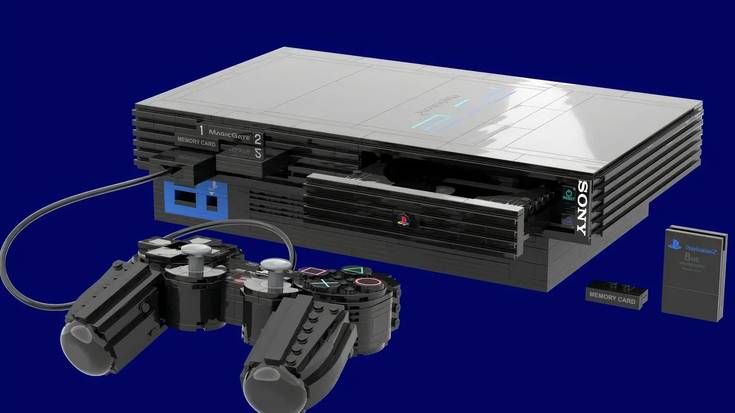 传乐高(LEGO)将推出Sony PlayStation2主机积木套件今年是这款主机发布的 25 周年