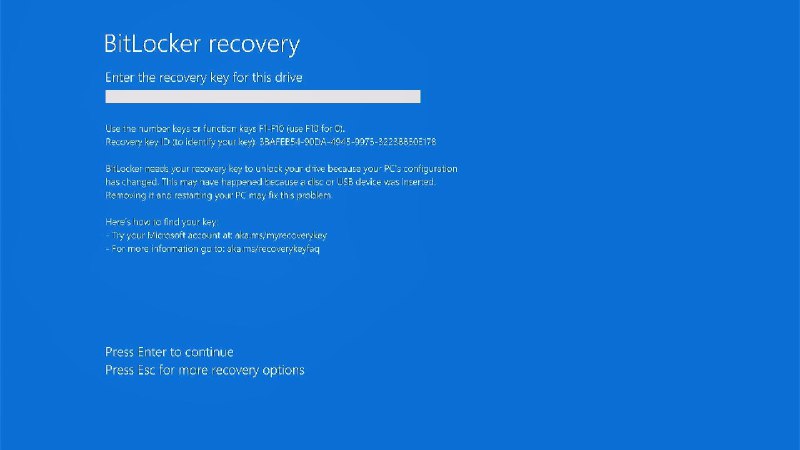 微软警告，Windows 11 十月更新可能会触发 BitLocker 恢复模式BitLocker 是 Windows 11 24H2 和 25H2 中默认启用的安全功能