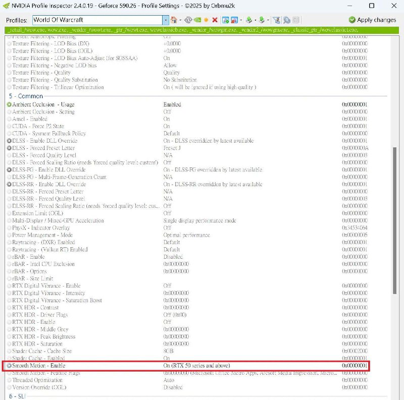 英伟达驱动为 RTX 40 系列显卡带来 Smooth Motion 技术，《魔兽世界》帧率翻倍Nvidia 在今年 1 月推出 RTX 50 系列显卡时，首次宣布了“Smooth Motion”功能