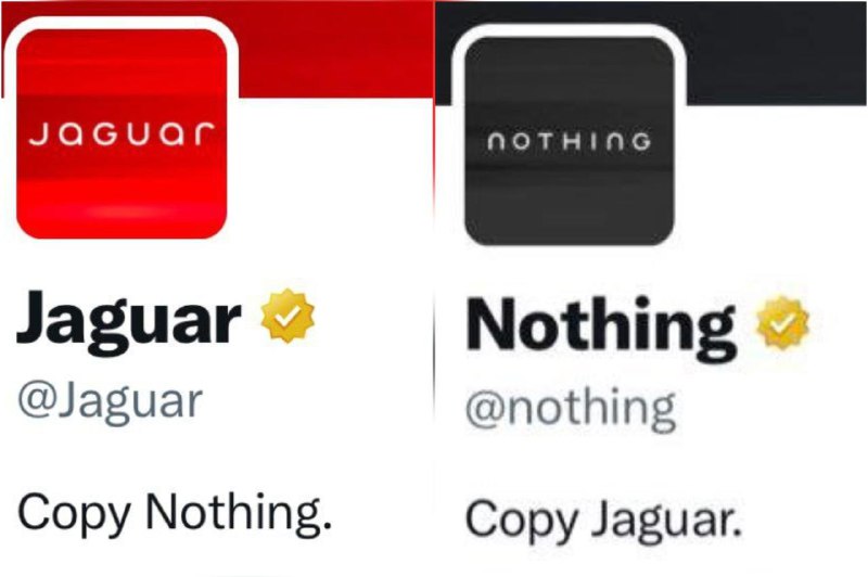 捷豹汽车 和 Nothing Phone 联动前不久奥迪联合上汽发布了全新品牌 AUDI，抛弃了奥迪的经典四环标，改用 AUDI 四个字母作为 logo，加上概念车 AUDI E 毫无奥迪家族底蕴的设计，让大伙一时接受不能