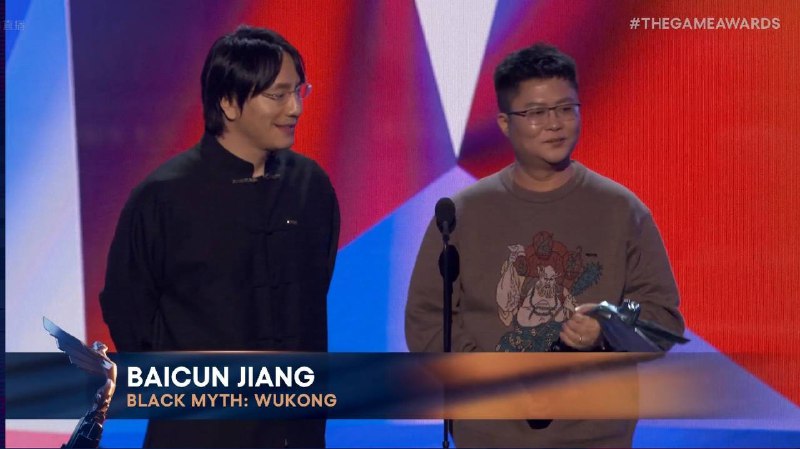 《黑神话：悟空》获 TGA 2024最佳动作游戏此前，该作品已在 金摇杆奖中斩获两项大奖 ，分别是『终极年度游戏』以及『最佳视觉设计』🗒 标签: #黑神话悟空 #TGA📢 频道: @GodlyNews1🤖 投稿: @GodlyNewsBot