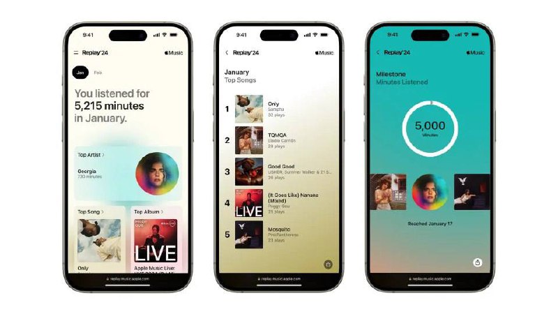 Apple Music 新增每月回顾功能🗒 标签: #Apple📢 频道: @GodlyNews1🤖 投稿: @GodlyNewsBot