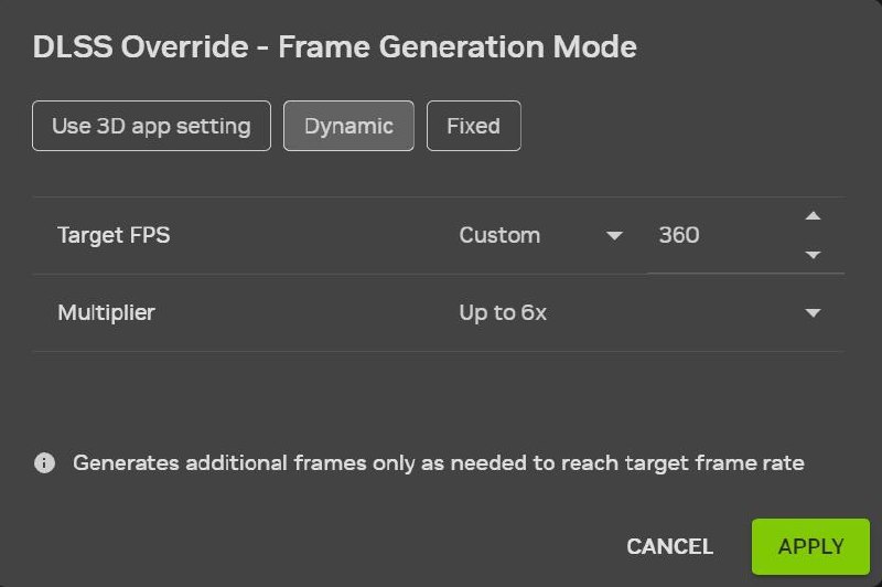 DLSS 4.5 动态多帧生成和 6 倍多帧生成现已发布DLSS 4.5已在NVIDIA App 最新测试版中上线