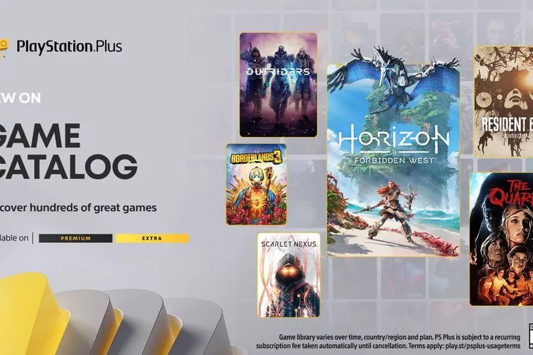 《地平线 西之绝境》《生化危机7》等作品将登陆PlayStation Plus Extra和Premium索尼宣布，将于2月21日将 Horizon Forbidden West 引入其 PlayStation Plus Extra 和 Premium 订阅服务PlayStation Plus Extra and Premium | Game Catalog地平线 西之绝境（ PS4 / PS5 ）采石场惊魂（ PS4 / PS5 ）生化危机7（ PS4 ）先驱者（ PS4 / PS5 ）绯红结系（ PS4 / PS5 ）无主之地3（ PS4 / PS5 ）铁拳7（ PS4 ）皇牌空战7 未知天空（ PS4 ）地球防卫军5（ PS4 ）鬼哭之邦（ PS4 ）失落领域（ PS4 ）祭品与雪之刹那（ PS4 ）遗忘之城（ PS4 / PS5 ）PlayStation Premium | Classics 龙骑士传说（ PS1 ）荒野兵器2（ PS1 ）牧场物语：回归自然（ PS1 ）毁灭全人类！（ PS4 ）以上游戏均将于 2 月 21 日入库