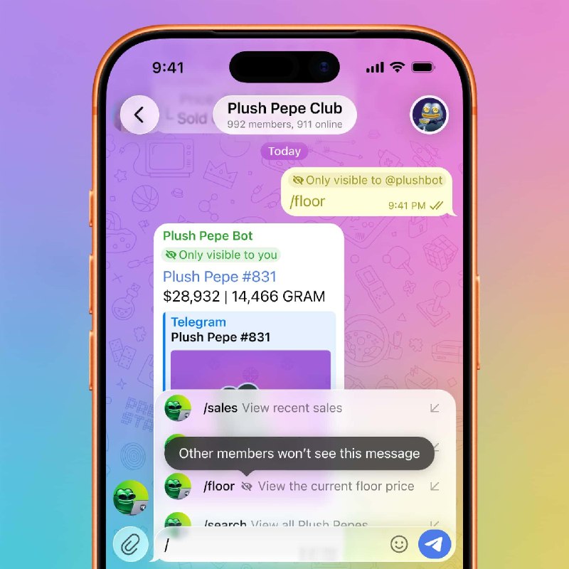 Telegram 7月更新：全屏富文本编辑器、社区、新的 GIF 搜索功能以及阅后即焚消息Android 和 iOS 版 Telegram 已更新至版本 12.9，而 Telegram Desktop 已更新至版本 7.0