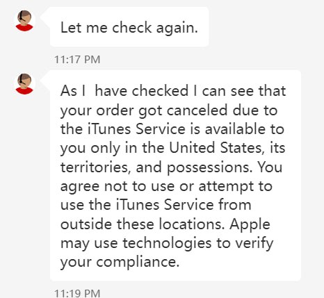 Target国卡下单Apple gc可能会秒砍单客服说法是Apple仅允许在美区使用gc，所以系统会根据bin而非billing address自动cancel目前不确定是否所有非美卡订单都会砍，但按照客服的说法会是这个结果（如有误欢迎指正）via Bitiregou🗒 标签: #Target 📢 频道: @GodlyNews1🤖 投稿: @GodlyNewsBot