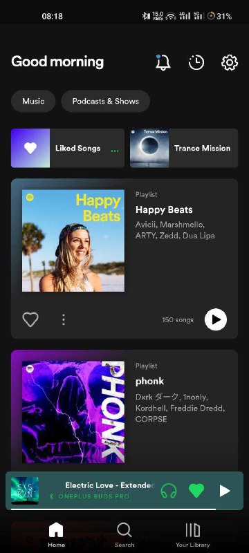 Spotify 正在灰度测试新UI🗒 标签: #Spotify📢 频道: @GodlyNews1🤖 投稿: @GodlyNewsBot