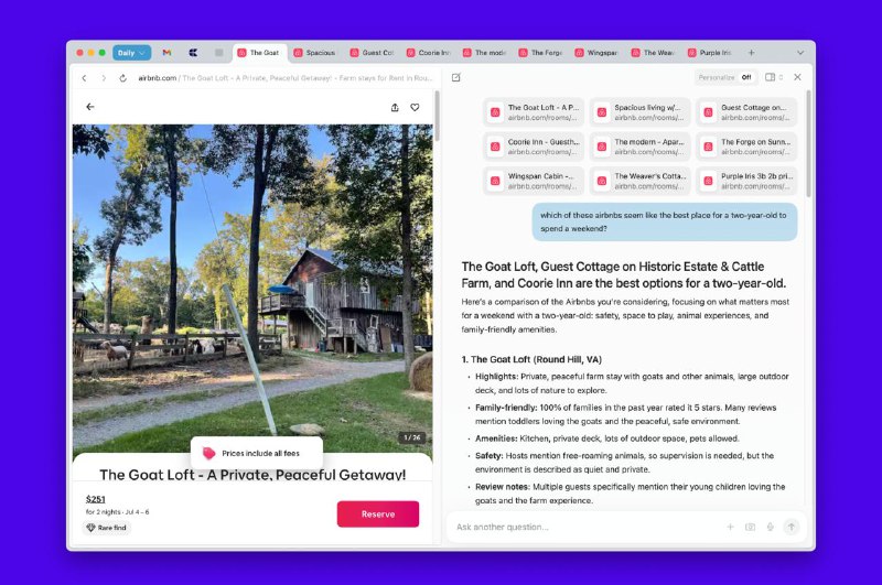 Arc 背后的公司推出Dia 浏览器来自The Browser Company 的新浏览器 Dia 与该公司上一款产品“Arc”几乎毫无相似之处
