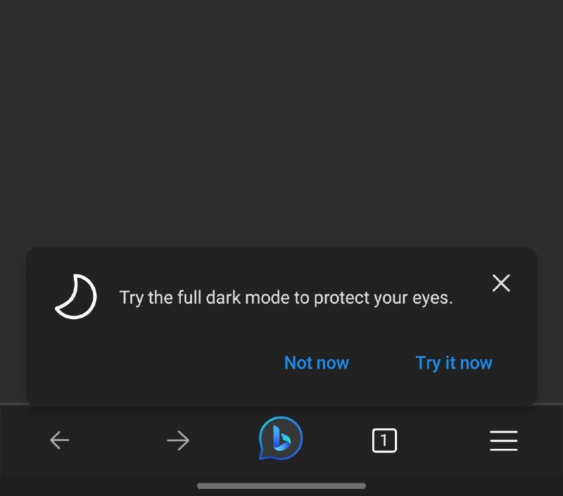 最新的安卓 Edge Beta 版添加了了“针对所有网站启用黑暗模式”的开关，用户可以在 设置 -> 外观 -> 高级外观设置 中找到这个设置项目