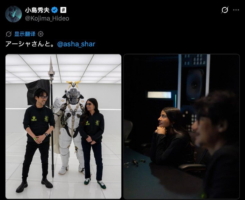 小岛秀夫与索尼终止合作，并在工作室接待新任Xbox  CEO此前，据《彭博社》报道，索尼PlayStation正式终止与小岛工作室《Physint》项目的全部合作