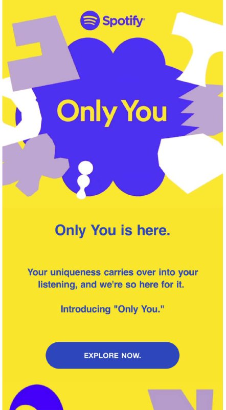 Only You, find out how you listen看看你最近都在听啥.