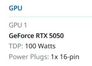 英伟达 RTX 50 系独立显卡现身海韵官网功率计算器：TDP 功耗上涨海韵官网的功率计算器功能现已加入英伟达 RTX 50 系显卡从 RTX 5050 至 RTX 5090 共 5 款型号，尚不清楚是否仅为占位符
