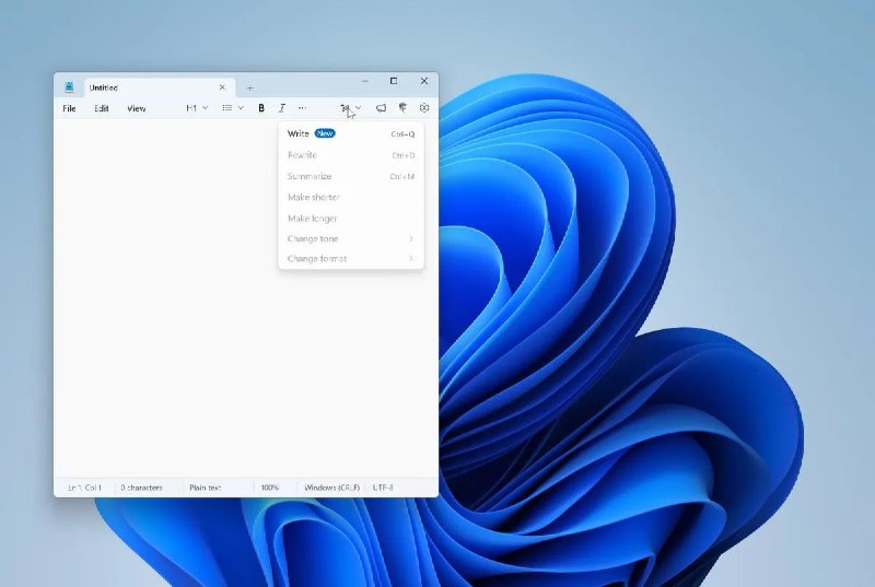微软开始在 Windows 11 的应用中移除 Copilot 按钮，以简化界面并调整功能呈现方式这些不必要的 Copilot 按钮正从记事本、截图工具、相册和桌面小部件中逐步移除