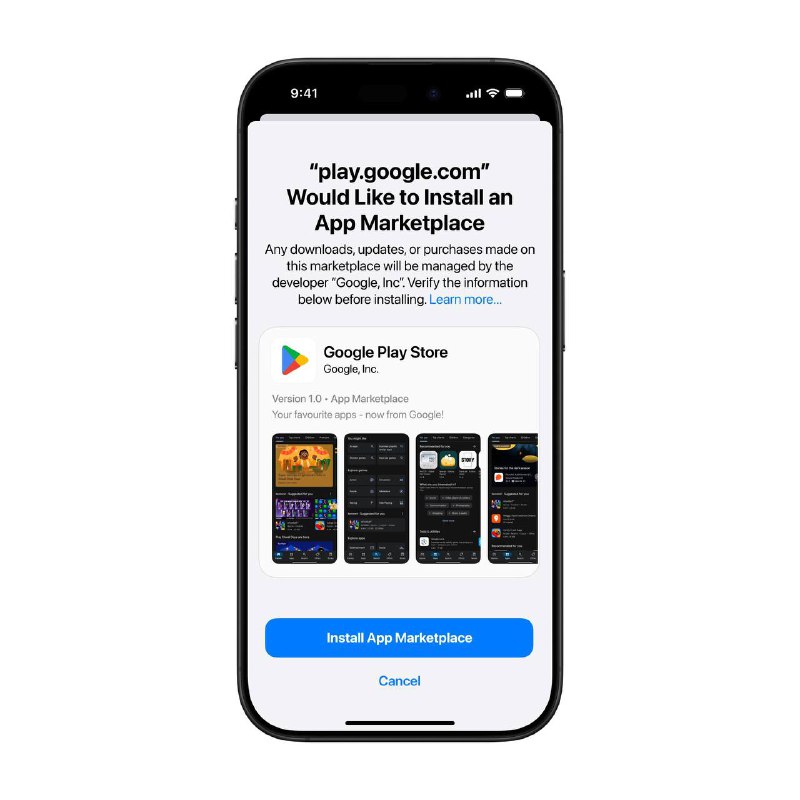 对于欧盟用户来说，谷歌有机会实现有史以来最有趣的事情🗒 标签: #Apple #欧盟 #DMA📢 频道: @GodlyNews1🤖 投稿: @GodlyNewsBot