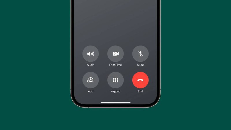 iOS 17结束通话按钮的位置被修改至右侧Apple 重新定位了红色“结束通话”按钮的位置