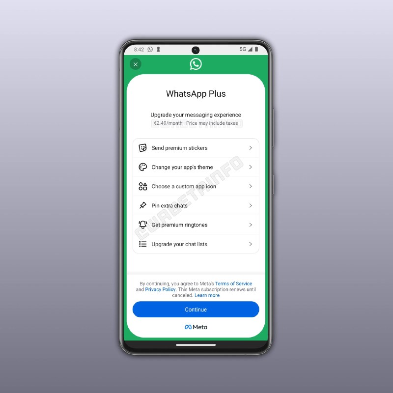 WhatsApp 正在测试付费“Plus”订阅服务WhatsApp Plus 先向 Android 上的一小部分用户推送，iOS 版本会在之后推出