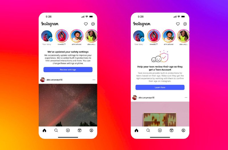 Meta 使用AI 识别未成年人，并自动为他们开启青少年安全模式在 Instagram 上，AI 工具会识别未成年用户，并自动修改他们的账号设置