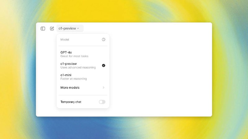 OpenAI 推出新推理模型：o1-preview 和 o1-miniChatGPT Plus 用户可使用两种模型 ，ChatGPT免费用户可使用 o1-mini适合谁？这些增强的推理能力在处理科学、编码、数学等复杂问题时特别有用