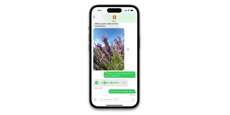 苹果宣布将在“未来的软件更新”中支持 RCS 通用配置文件 3.0这一举措为使用 RCS 的 iPhone 用户带来了端到端加密的重大好处苹果在昨天的一份声明中表示，计划在未来的软件更新中支持端到端加密，这意味着公司将支持 RCS Universal Profile 3.0