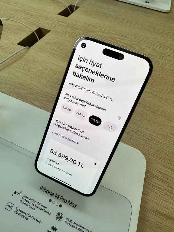 给大家见识一下土耳其 iPhone14 pro Max 的线下价格平行对比，国行512G 11699via 江墨🗒 标签: #Apple #土耳其📢 频道: @GodlyNews1🤖 投稿: @GodlyNewsBot