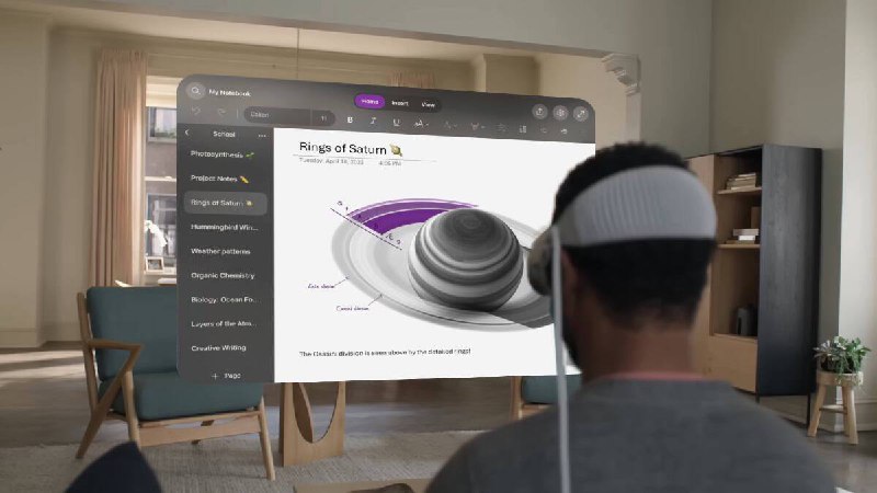 微软为 Apple Vision Pro 推出 OneNote 援据微软的说明，Vision Pro 版的《OneNote》支援诸多 iPad 版本的功能，包括制作笔记、绘制重点、加入代办事项、设置密码、云端同步、分享笔记等等