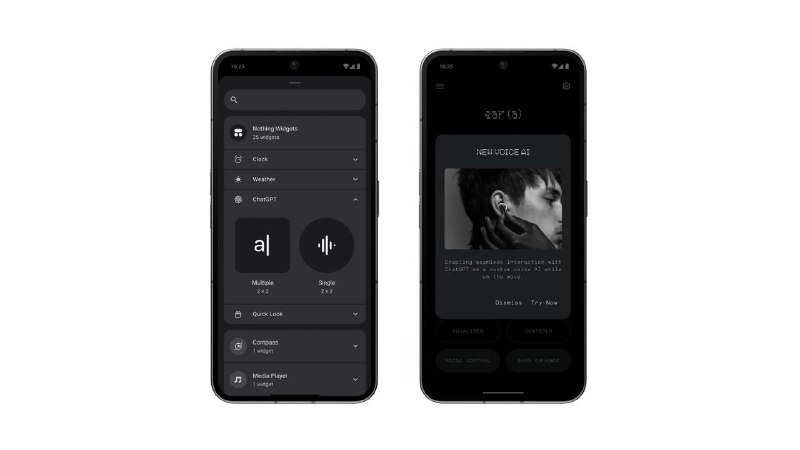 ChatGPT 将被引入 Nothing 的耳机中Nothing 宣布计划将 ChatGPT 更深入地整合到其智能手机和耳机中