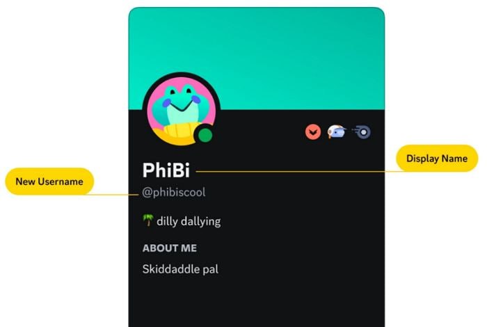 Discord 宣布改进用户名系统，要求所有人更换使用者名称Discord 官方表示，将在未来几周内允许每个用户更改他们的用户名并且必须选择一个新的、唯一的用户名