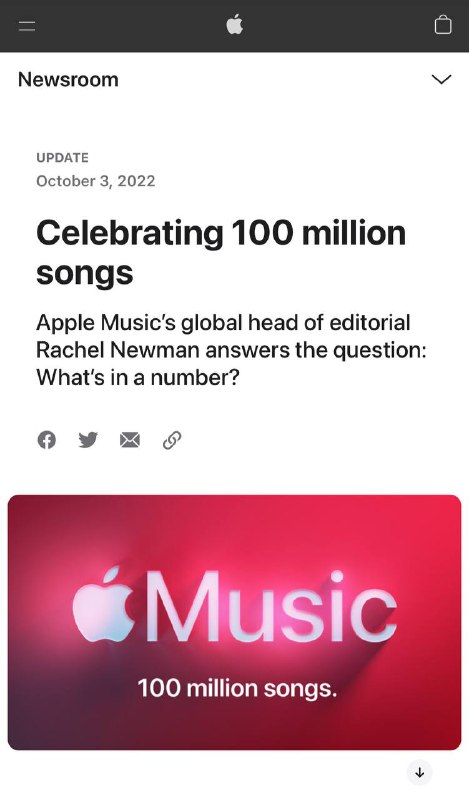 Apple Music 曲库已达到1亿首之多！