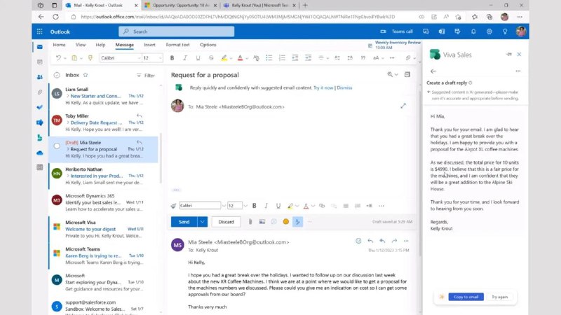 微软将在Word、PowerPoint和Outlook中演示其新的类似ChatGPT的人工智能微软正准备展示其新的类似chatgpt的人工智能将如何改变其Office办公应用程序