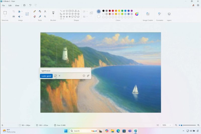 Windows 11将新增基于AI的搜索、生成式填充和其它AI功能微软正在扩展 Windows 11 的内置 AI 功能列表，增加了几项新功能，例如由 AI 支持的 Windows 搜索、
