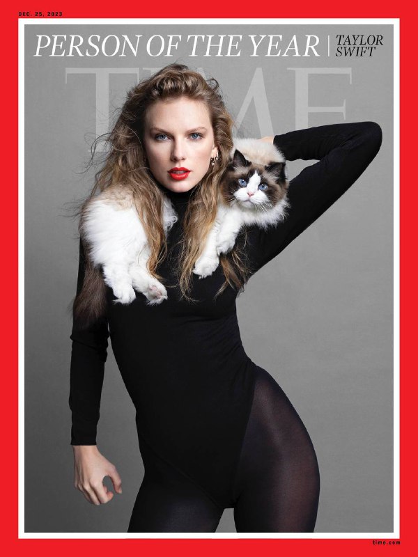 美国《时代周刊》（TIME）于2023年12月6日发布了2023年12月25日即将发布的年度总结刊的封面美国歌手 Taylor Swift（泰勒·斯威夫特）获评为2023年度风云人物（Person of the Year）并登上了这一期的《时代周刊》