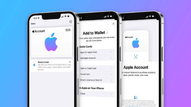 #Apple9to5Mac:  现在，客户可以将他们的Apple ID余额用作Apple Account Card并添加到Apple wallet 作为普通Apple Pay卡要求:- iOS 15.5- iTunes 有余额[DP] 貌似还得看脸，有人被随机要求上传证件/驾照如果不能在钱包App里找到该选项，可以尝试运行一次我写的 捷径 关注频道: @GodlyNews1投稿机器人: @GodlyNewsBot