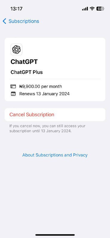 更新：新增尼日利亚AppStore 订阅，有一定成本+汇率折损