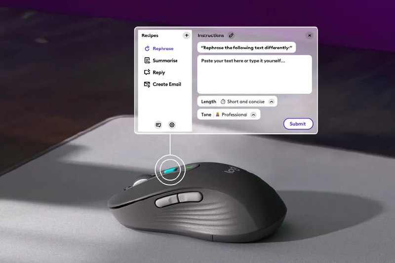 罗技推出 Logi AI Prompt Builder，支持一键启动 ChatGPT未来的 AI 电脑可能不仅在键盘上有一个 Copilot 快捷键 — 罗技也在推出自己的方式来召唤 ChatGPT
