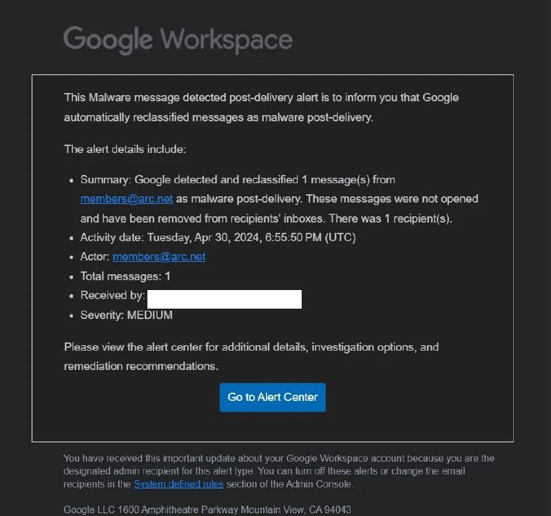 Gmail 和Google workspace 将 Arc 浏览器标记为恶意软件昨天，Arc 结束了Windows客户端的测试，用户可以随时下载