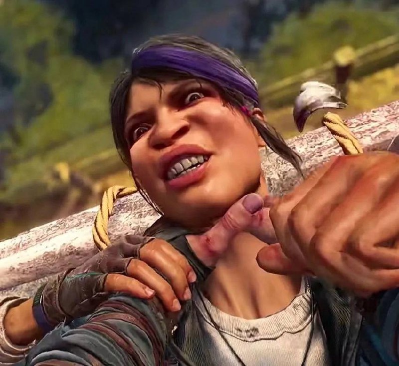 DEI被砍后，《消失的光芒2》更新女主脸模，图1为新脸模